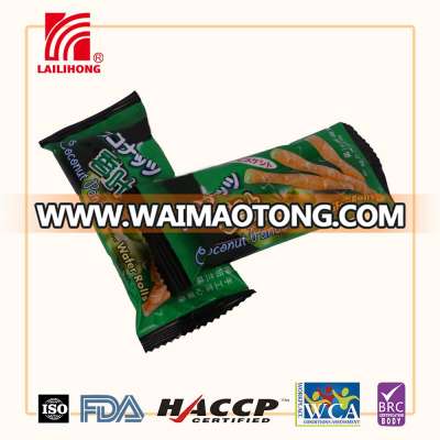 high quality delicious manufacture price rolled creamy filled wafer