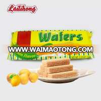 227g Lemon Flavor Wafer with Haccp/ISO Certificate